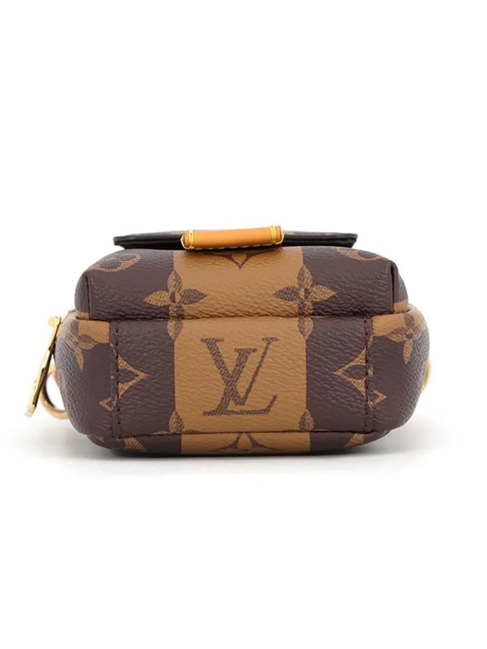 Louis Vuitton Shoulder Bag Monogram Striped Double Phone Pouch